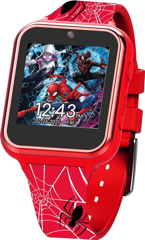 black spider man watch.